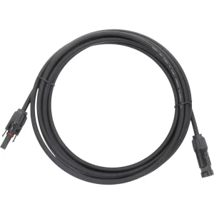 Solar Connector Cable 6mm Red Black Photovoltaic Pv Extension Assemblies 1m 2m 5m 10m