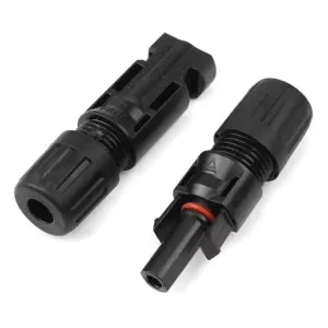 Solar Connector IP67 Waterproof 1000V 1500V DC Solar Cable 30A 35A Male Female Copper Silver Plating ABS