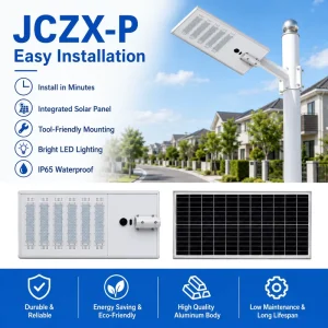Solar DC LED Highway Street Light IP66 CCC CE RoHS Certified Lifepo4 Battery Aluminum 5 Year Warranty Outdoor 13000 Lumens 120