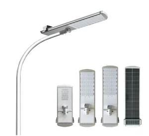 Solar DC LED Street Light IP66 CCC CE RoHS Certified LiFePO4 Battery Aluminum Highway and Yard Use