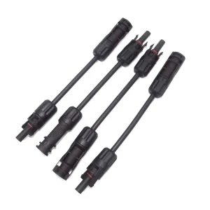 Solar DC PV Panel Extension Cable 2.5mm-6mm Male/Female Connectors IP68 Rated 1500V