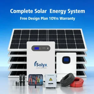 Solar Device Off Grid Solar Energy System 5Kw 10Kw 20Kw 30Kw Solar Generator Solar Power Hybrid System With Battery