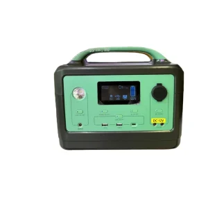 Solar Electric Power Generator 512WH 800W Portable LiFePO4 Power Station with LCD Screen