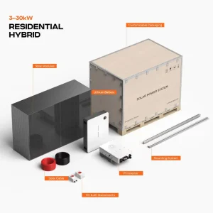 Solar Energy Storage System 5KW 10KW 15KW 20KW 30KW Solar Panel Photovoltaic