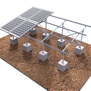 Solar Energy System 10 kW Hybrid On-grid Off-grid Full Set for Open Ground CE Certified Wind Load up to 60 m/s