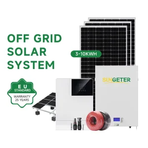 Solar Energy System 10KW Off Grid Solar System Complete 5KW 10kw Off Grid Solar Power System Panneau Solaire Kit Complet