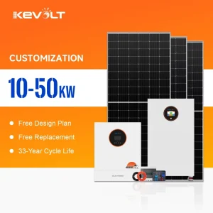 Solar Energy System 10kW 20kW Solar Panels With Battery and Inverter Panneau Solaire Kit Complet All in One Solar Power System