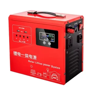 Solar Energy System 300W Home Lighting Phone Charger Power Station with Solar Panel for Outdoor