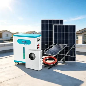 Solar Energy System Home 10kWh Battery 6.2kW MPPT Inverter Solar Power System Kit with Solar Panels Sistema De Energia Solar