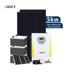Solar Energy System Hybrid Off grid Inverter 5kw House Solar System for Rooftop Buy Direct From China