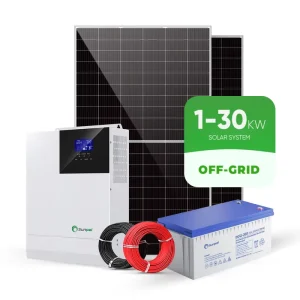 Solar Energy System Single-Phase Off Grid Complete Kit for Home With Battery