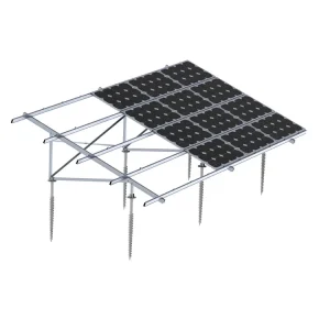 Solar Farm Ground-Mounting System Photovoltaic Brackets and Racks