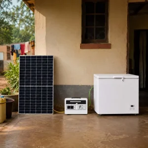 Solar Freezer Battery System 960Wh LiFePO4 Solar Powered 99% MPPT 10ms UPS Home Backup Power 1000W PV Input Energy Storage Unit
