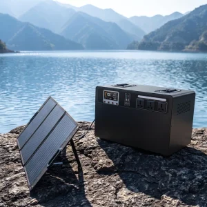 Solar Generator 3000W LiFePO4 Pure Sine Wave Portable Power Station 220V AC USB C Emergency Backup Home Off Grid EU UK AU US