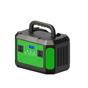 Solar Generator Portable Solar Power Generator Portable Lithium Battery Power Station 500W Wireless Charger Home Power Generator
