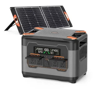 Solar Generator Set Power Station for Home 300W-5120W with Fold Monocrystalline Silicon Solar Panel