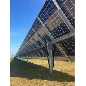 Solar Ground Mounting System Solar Tracking System Components Single Axis Slew Drive Solar Panel Mounting Brackets