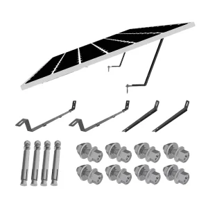 Solar Ground Mounting System Steel Tripod Mounting Structure