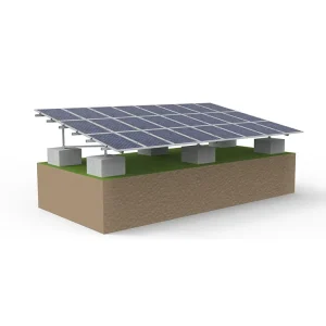 Solar Ground Panel Mounting Structure Bracket