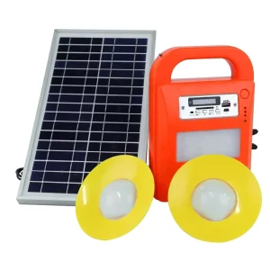 Solar Home Lighting System with FM Radio