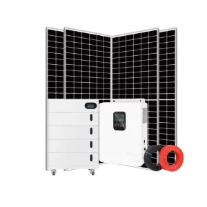 Solar Hybrid Grid Home Backup Power System 10-20KW Stackable IP65 Protection 48V LiFePO4 Battery CAN Communication