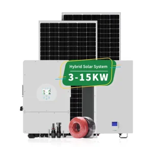 Solar Hybrid on Off Grid and Wind Turbine Hybrid System 5Kw 10Kw 12Kw 20Kw Price Generator Solar Energy Storage System