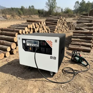 Solar Inverter 5kw Outdoor Mobile Power 220v Lithium Phosphate Battery UPS Solar Power Station Portable