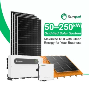 Solar Inverter System on the Grid 100 kW 200kW 250kW 300kW Solar Power Systems Eu Stock