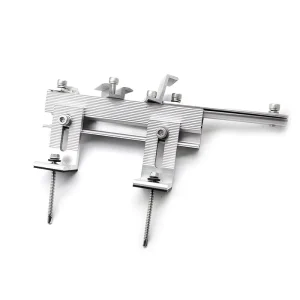 Solar L Feet Mounting Bracket Adjustable Aluminum PV Roof Bracket Easy Installation for Metal Roof
