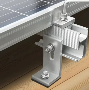 Solar L Foot Mounting Accessories Solar Panel Roof Mounting Aluminum Bracket for Metal Tin Roof