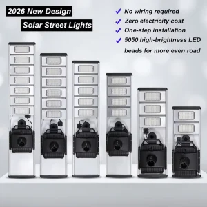 Solar LED Lights 5050 Chips High Brightness 7-Day Backup