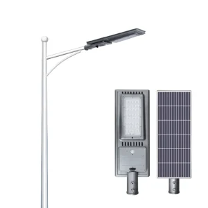 Solar LED Street Light IP66 Aluminum Battery DC Power Supply Highway Use