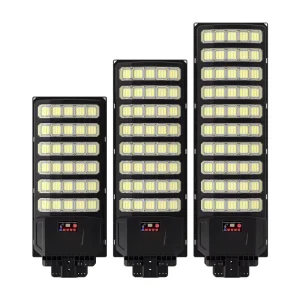 Solar LED Street Light with Motion Sensor, IP67 Outdoor Lighting for Gardens and Yards