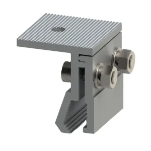 Solar Light Brackets Clamp Solar Panel for PV Colored Metal Roof Tin Roof Mounting System Two-Pieces Clamp