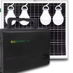 Solar Lighting Kit Rechargeable Solar Home Lighting System DC System Travel Emergency