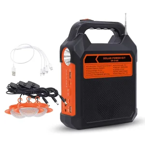 Solar Lighting System Indoor Solar Lights System for Lighting and Mobile Charging