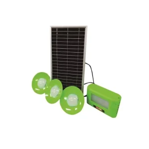 Solar Lighting System with 2-Piece LED Lamps