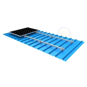 Solar Metal Roof Mounting System L Foot Solar Brackets Aluminum Alloy Stainless Steel 304 Home Use 10 Year Warranty