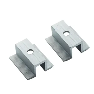 Solar Mid and End Clamps for Steel Tile Roofs