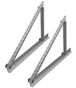 Solar Mount Aluminum 41/45/47-Inch 1180 mm Triangle Bracket for Balcony and Roof Solar Installation
