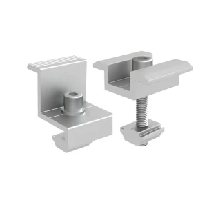 Solar Mounting Components Aluminum Rail PV Accessories Solar Panel Mid Clamp and End Clamp Rail Link Mount Clamp