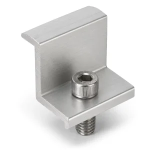 Solar Mounting Manufacturer Aluminum PV Solar Panels Clamps Customized Aluminum Mid Clamp End Solar Clamp