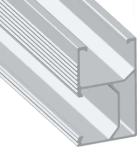 Solar Mounting Rail 6005-T5 Aluminum Profile | Anodized Corrosion-Resistant Track for PV Panel Roof & Ground Racking System