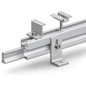 Solar Mounting Rail High Strength AL6005 T5 Aluminum Profile Solar Racking Rails Support for Solar System