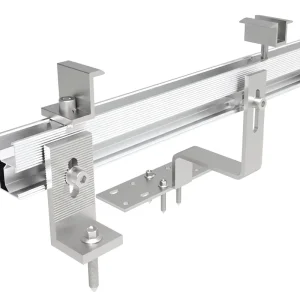 Solar Mounting Rail for Trapezoidal Standing Seam Metal Roof PV Panel Aluminum 6005 OEM Anti Corrosion Salt Spray