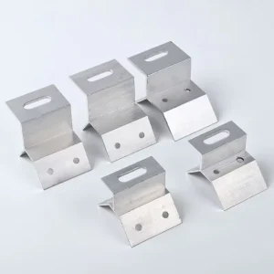 Solar Mounting Roof Structure Aluminum Alloy Solar Clamp End Clip Solar Panel Clamp with 12-Year Warranty
