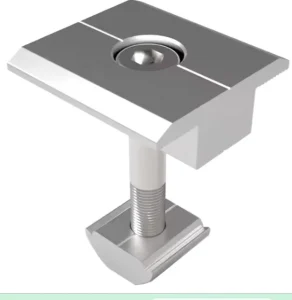Solar Mounting Support Accessories Mid Clamp PV Panel Clamp Inter Clamp Solar Mount Accessories