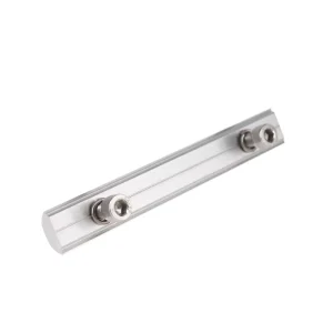 Solar Mounting System Accessories Aluminum Alloy Anodized PV Solar Rail Splice Connector