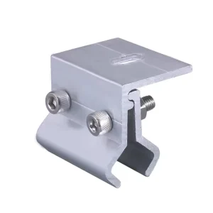 Solar Mounting System Accessories Durable Heavy-Duty Adjustable Roof Clamp for Universal Solar Panel Mounting Systems