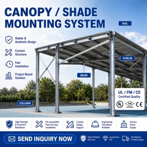 Solar Mounting System Solar Bracket Solar Racking with Solar Structure for Ground Solar Mounting System